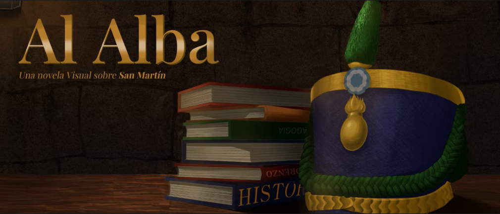 Al Alba, una novela visual sobre San Martín
