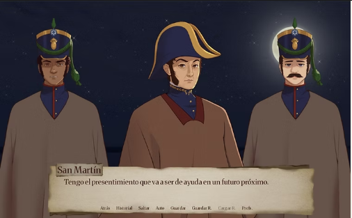 Otra escena de Al Alba con San Martín y sus granaderos