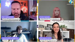 Participación en un webinar de Global Game Jam